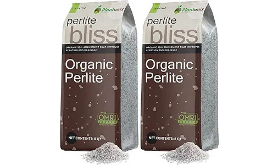 Close-up of Perlite Bliss, showcasing white, porous granules that enhance soil aeration and drainage in gardening